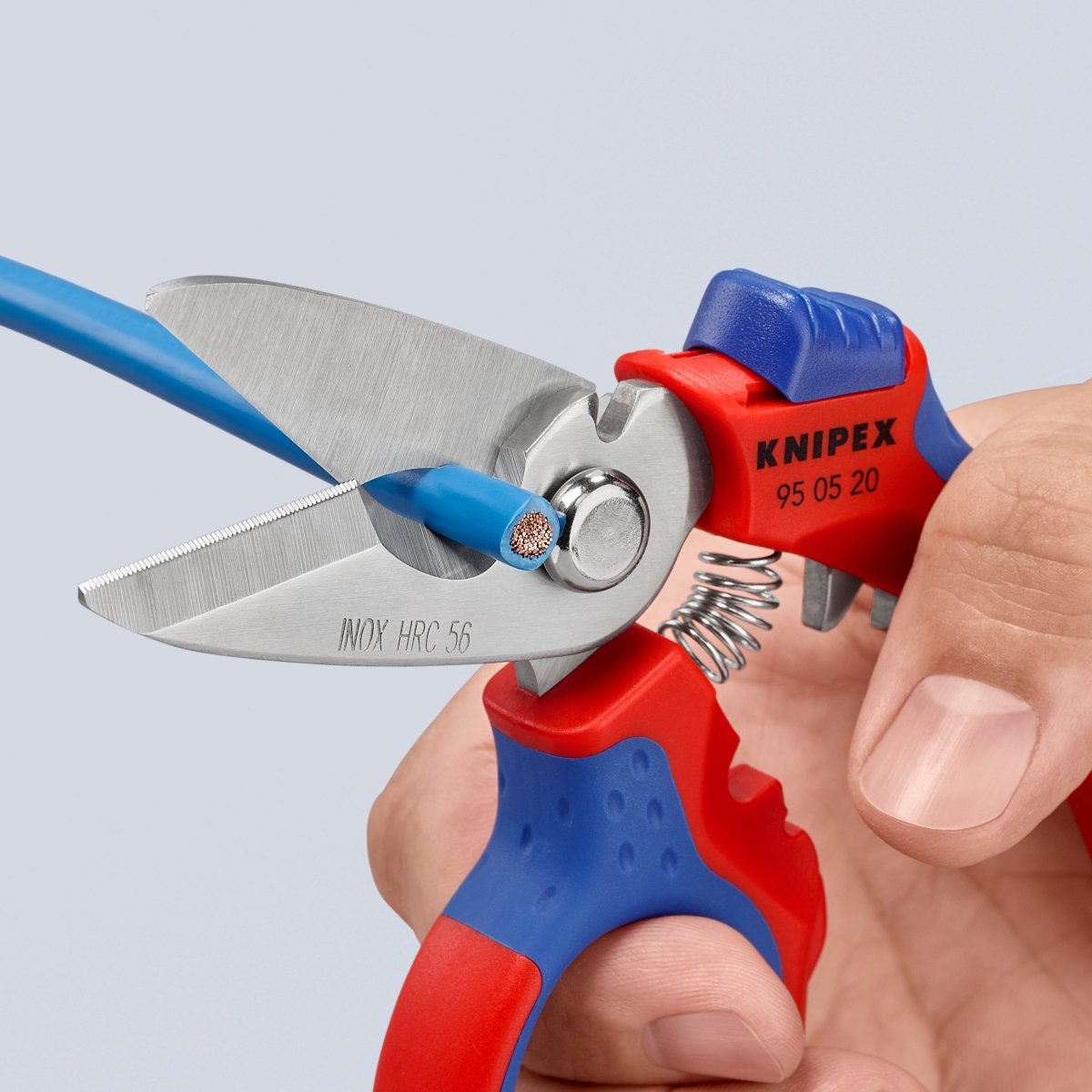 Knipex Angled Electrician Shears 6 1/4