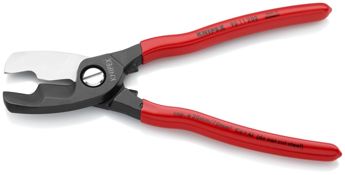 Knipex Cable Shears With Twin Cutting Edge 8