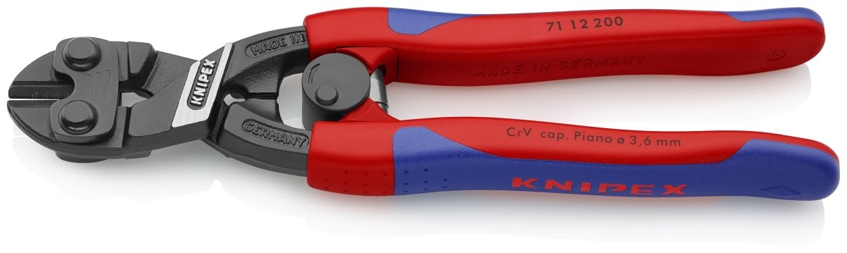 Knipex CoBalt® High Leverage Compact Bolt Cutters 8