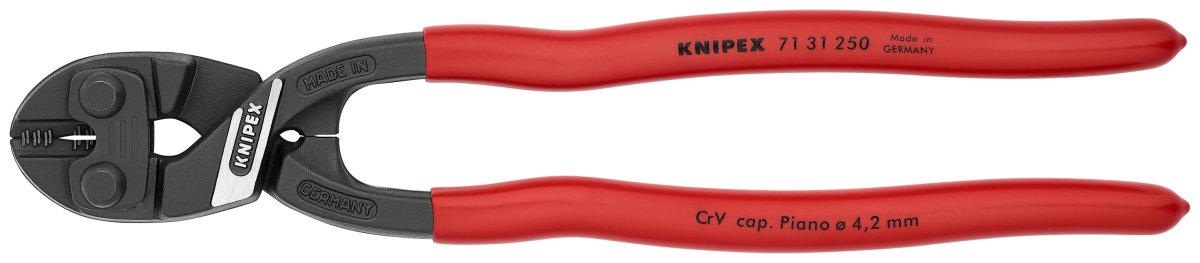 Knipex CoBalt® XL High Leverage Compact Bolt Cutters 10