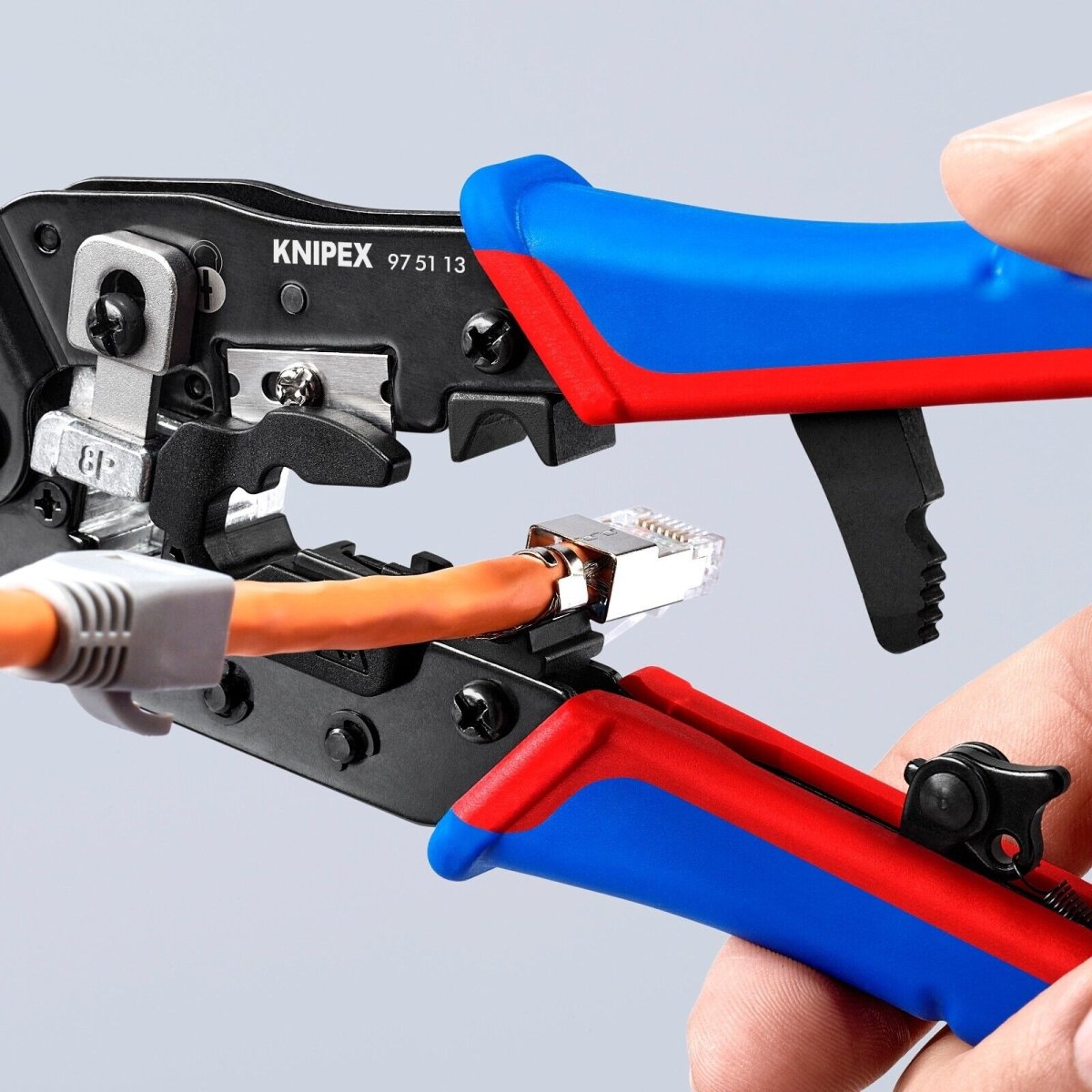 Knipex Crimping Pliers For RJ45 Western Plugs 7 1/2