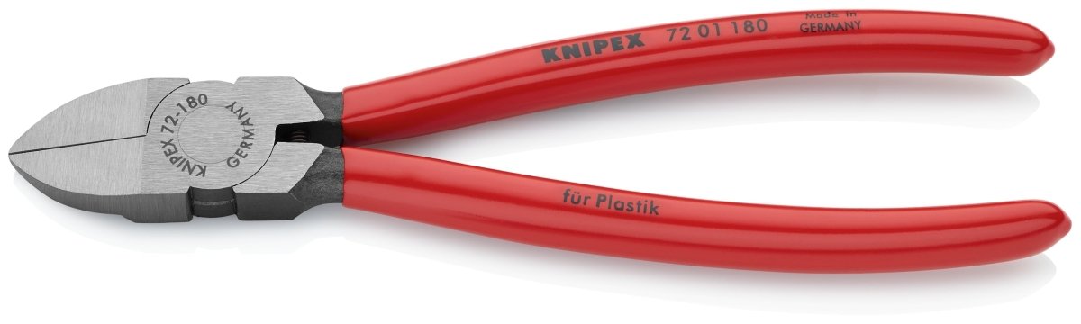 Knipex Diagonal Cutters For Plastics 7 1/4