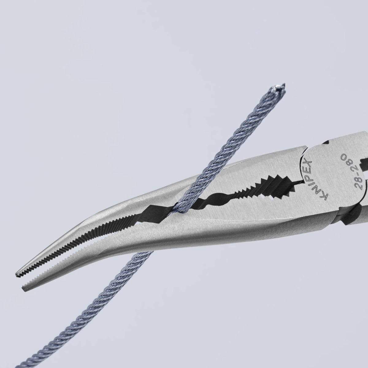 Knipex Extra Long Reach Needle Nose 45° Angled Pliers 11