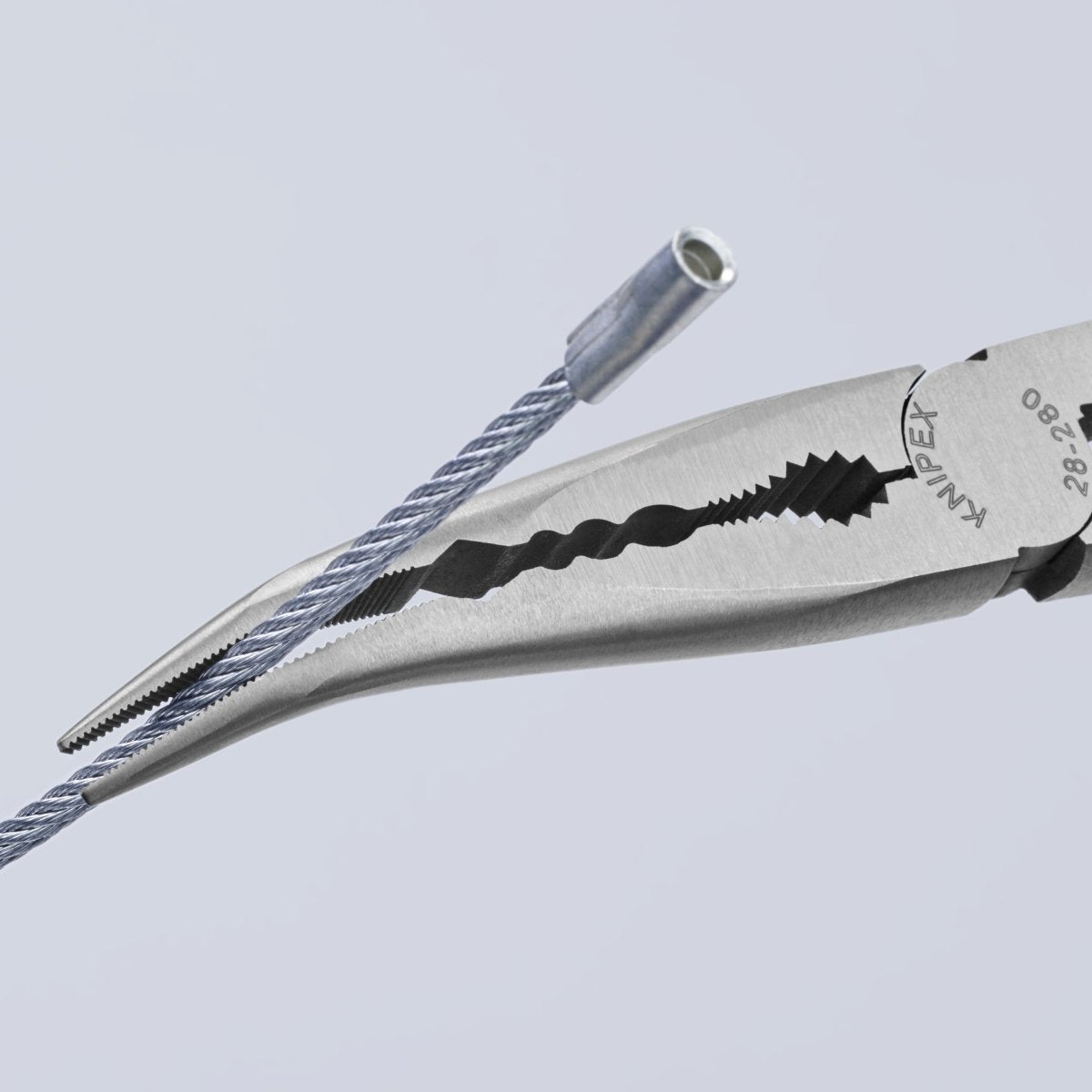 Knipex Extra Long Reach Needle Nose 45° Angled Pliers 11