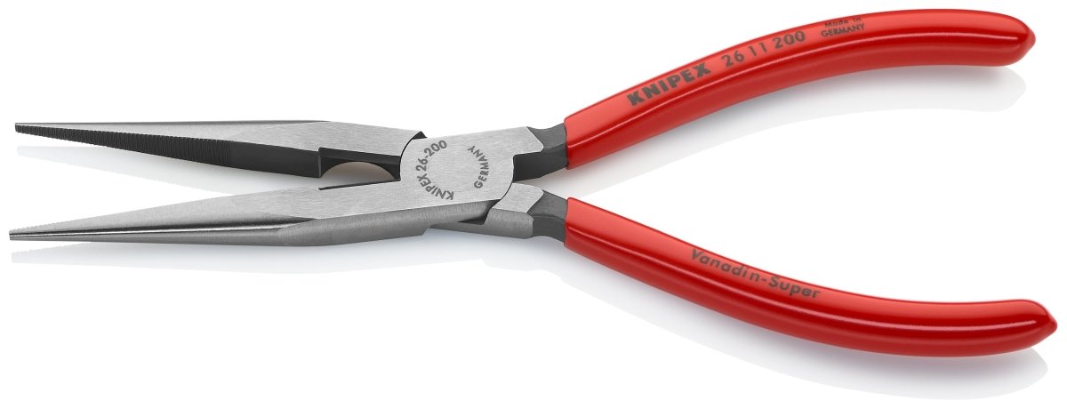 Knipex Long Nose Pliers With Side Cutter 8