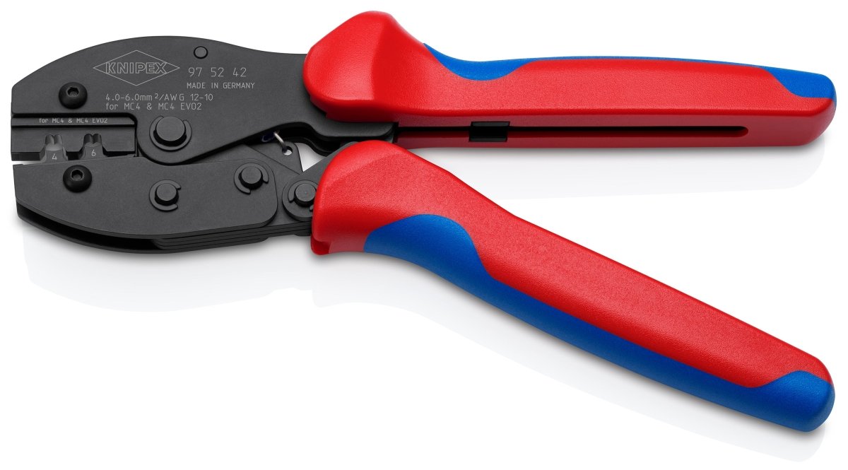 Knipex PreciForce Crimping Pliers for MC4/MC4 EVO 2 8 1/2