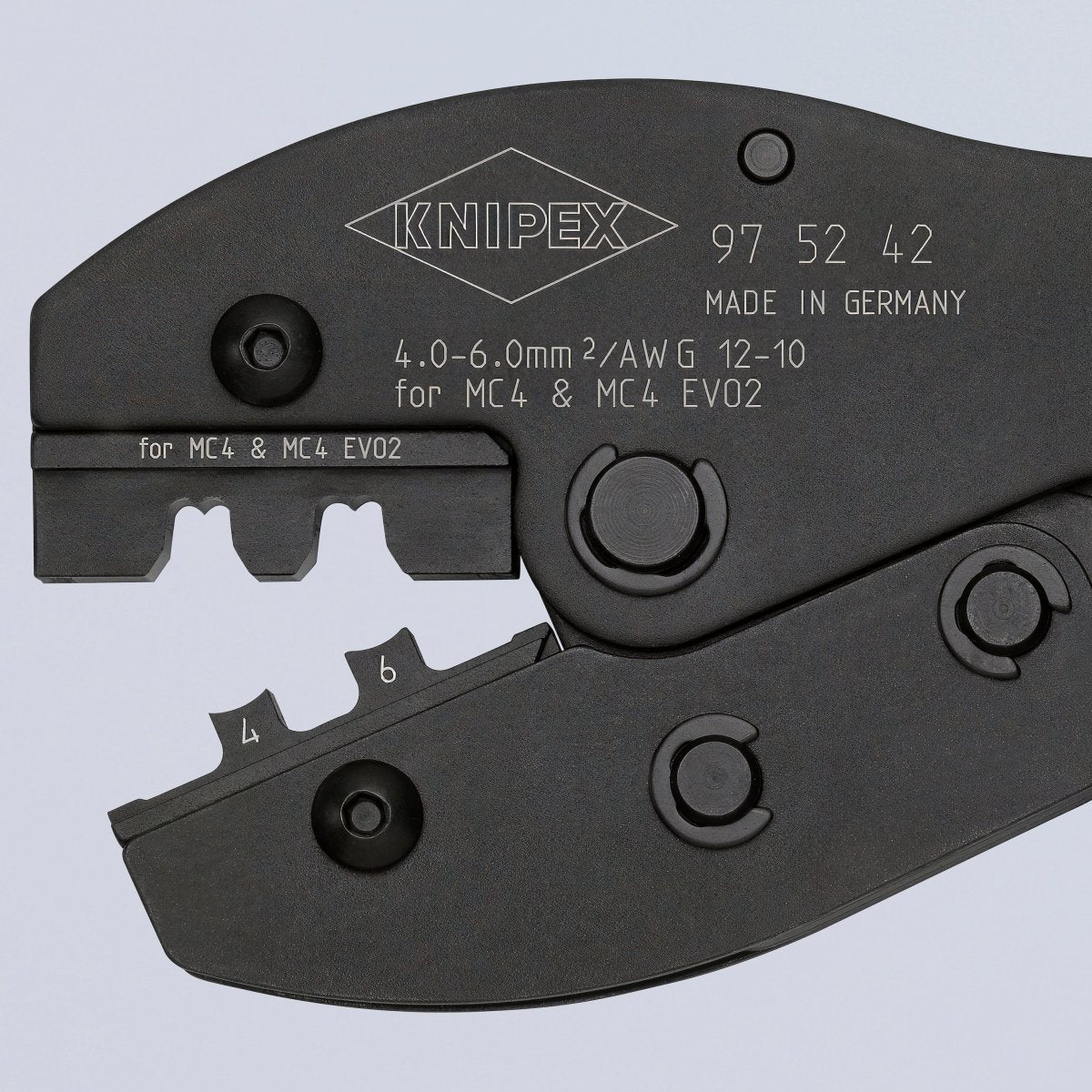 Knipex PreciForce Crimping Pliers for MC4/MC4 EVO 2 8 1/2