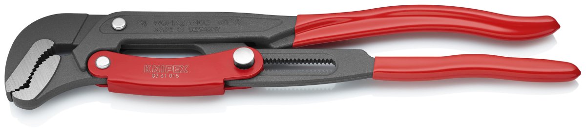 Knipex Rapid Adjust Swedish Pipe Wrench Pliers S-Type 16 1/2