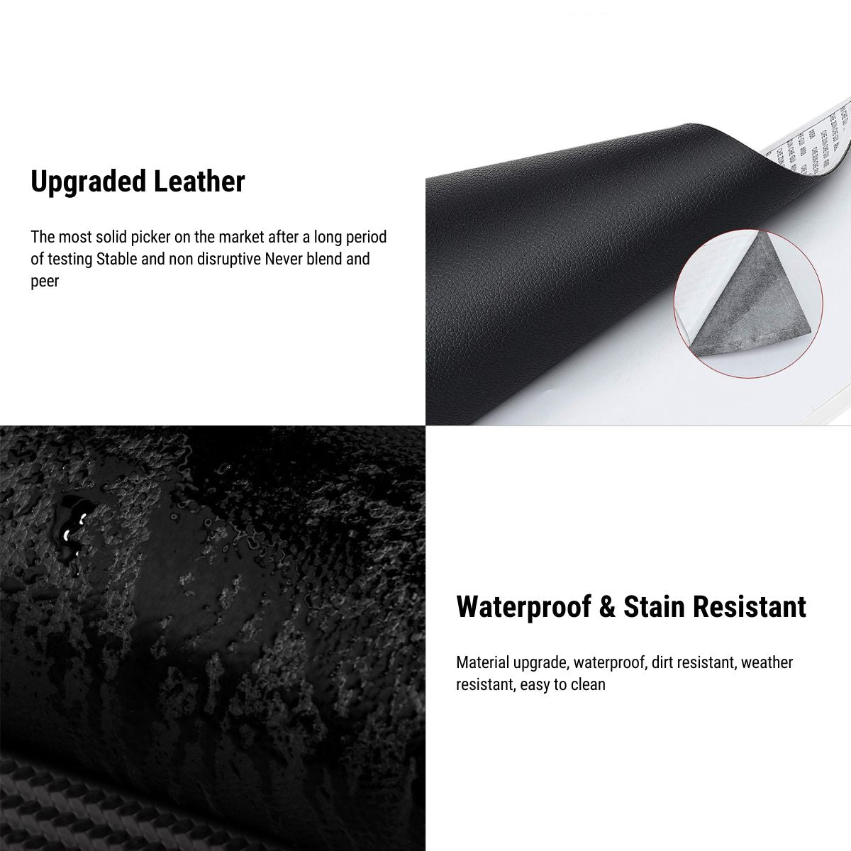 Leather Door Protector Anti-Kick Mat for Tesla Model Y 2020-2025.03