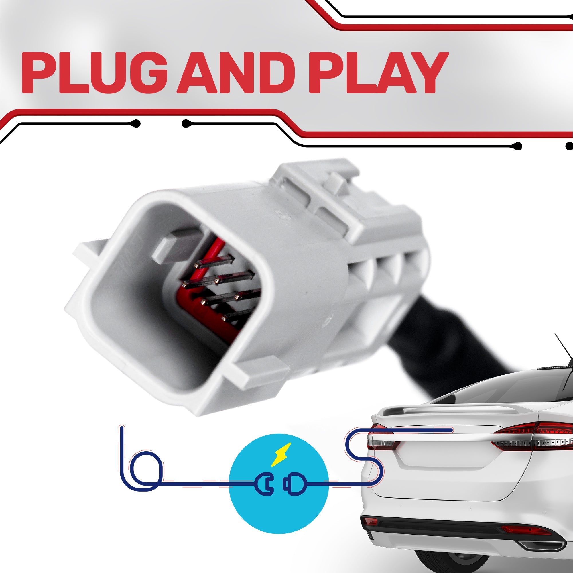 Buick Envision w/o Surround View (2016-2018) OEM Replacement Backup Camera OE Part # 84163768, 84093580, 22926660