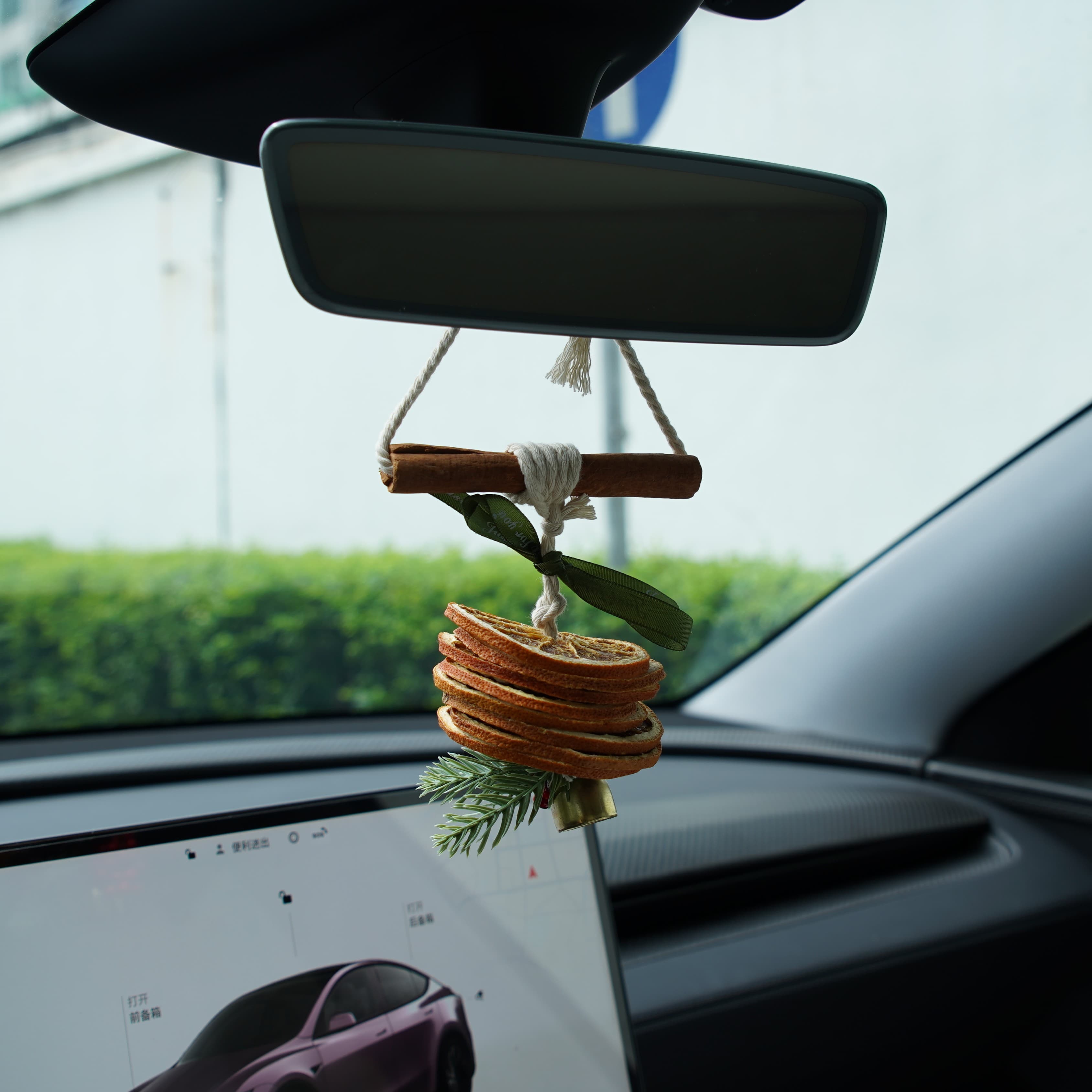 Car Orange Scent Christmas Ornament 丨Universal Hanging Design