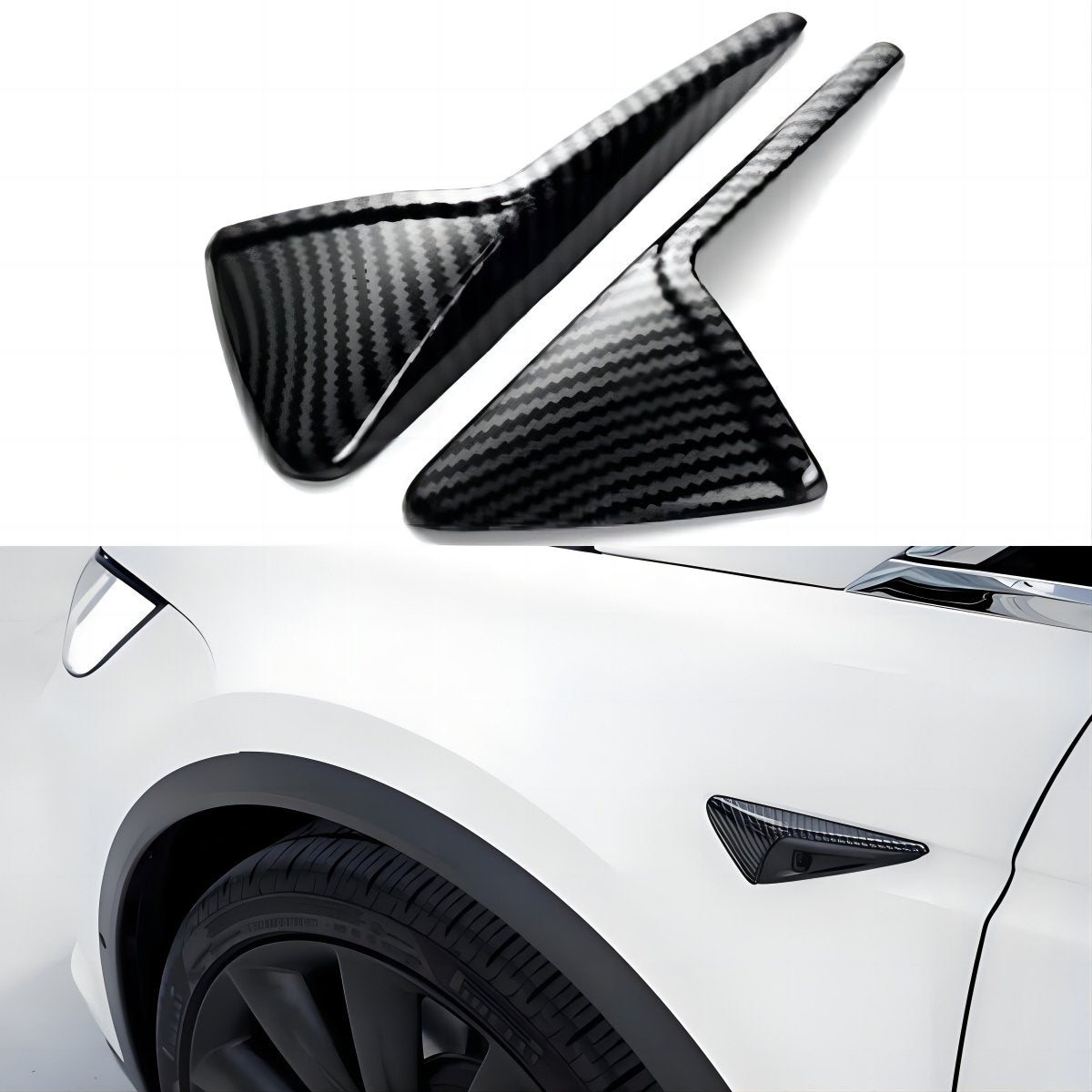 Turn Signal Side Camera Cover For Tesla Model 3/Y ( 1 Pair )