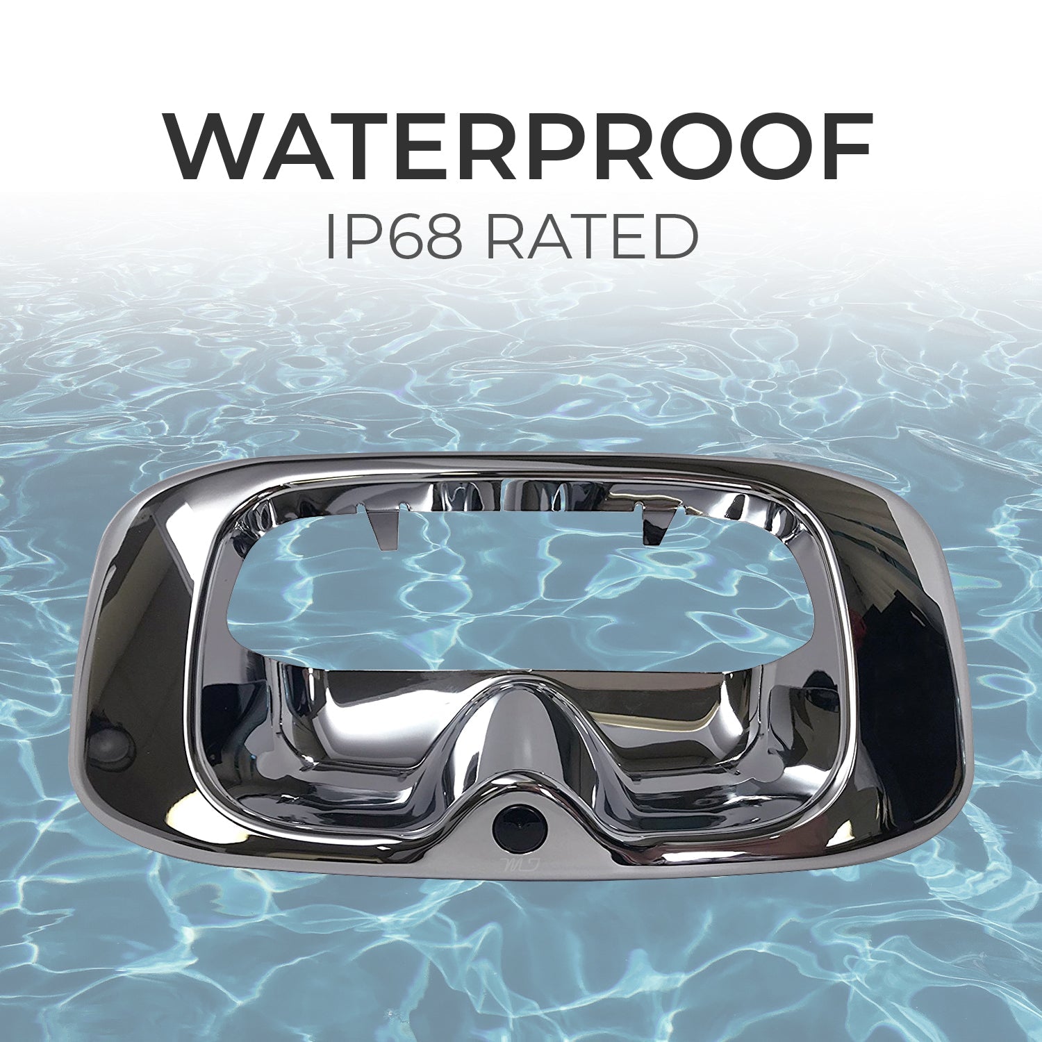 Chevrolet Silverado/GMC Sierra (1999-2006) Chrome Replacement Tailgate Bezel with Backup Camera