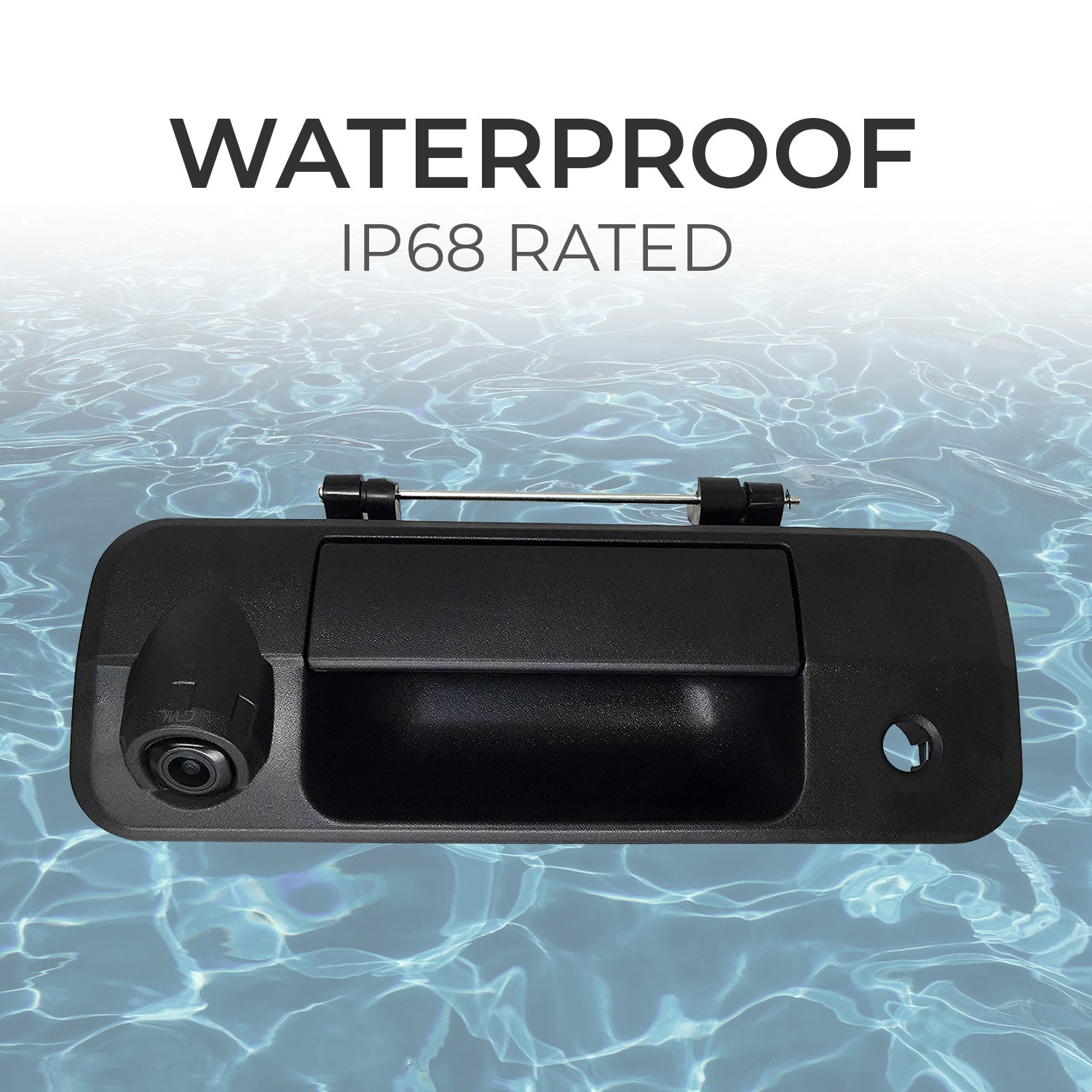 Toyota Tundra (2007-2013) Black Replacement Tailgate Handle with Backup Camera