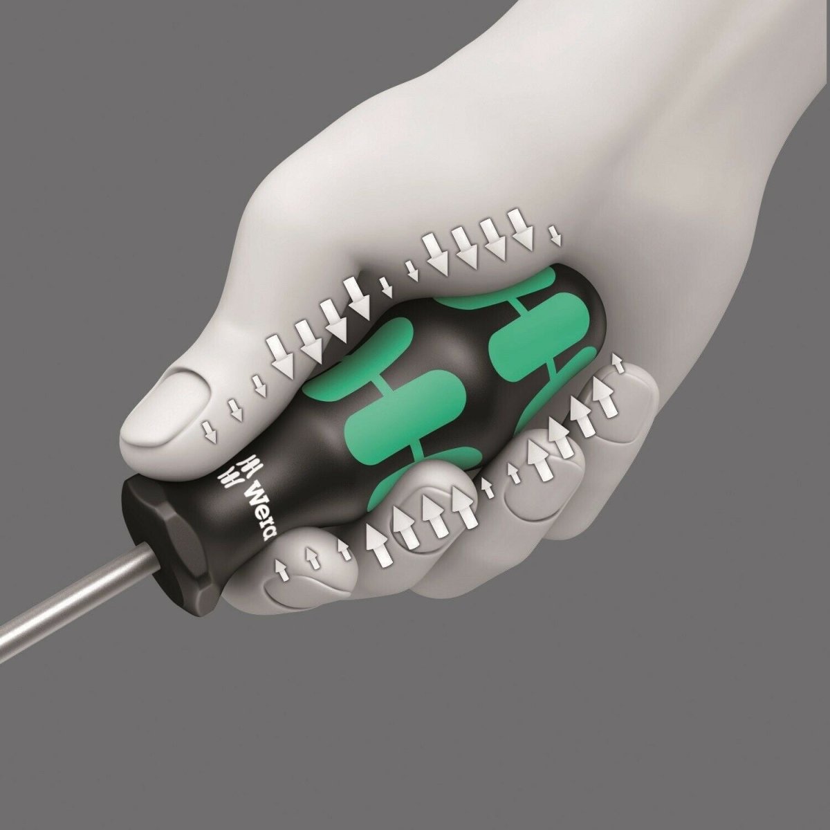 Wera 367/6 HF Kraftform Plus TORX® Screwdriver Set With Rack 6 Piece 05028059001