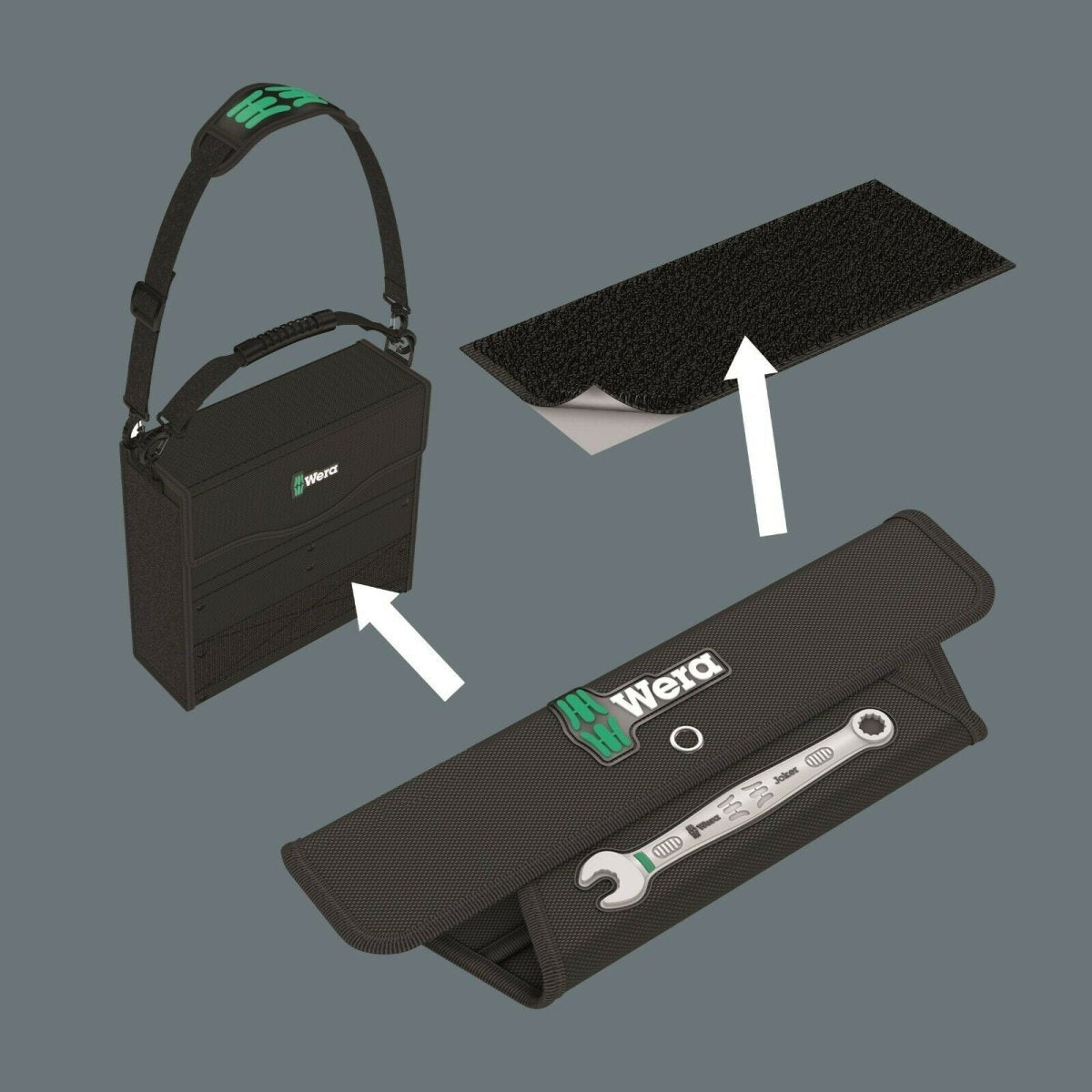 Wera 6003 Joker Combination Wrench Set 8 Piece SAE 05020241001