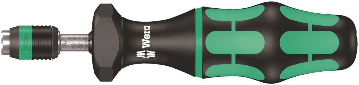 Wera 7400 Kraftform Adjustable Torque Screwdriver 1.2 - 3.0 Nm 1/4