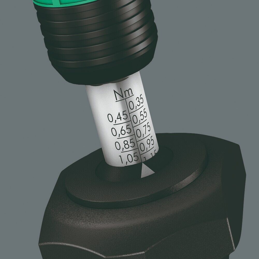Wera 7440 Adjustable Torque Screwdriver 0.3 - 1.2 Nm 1/4