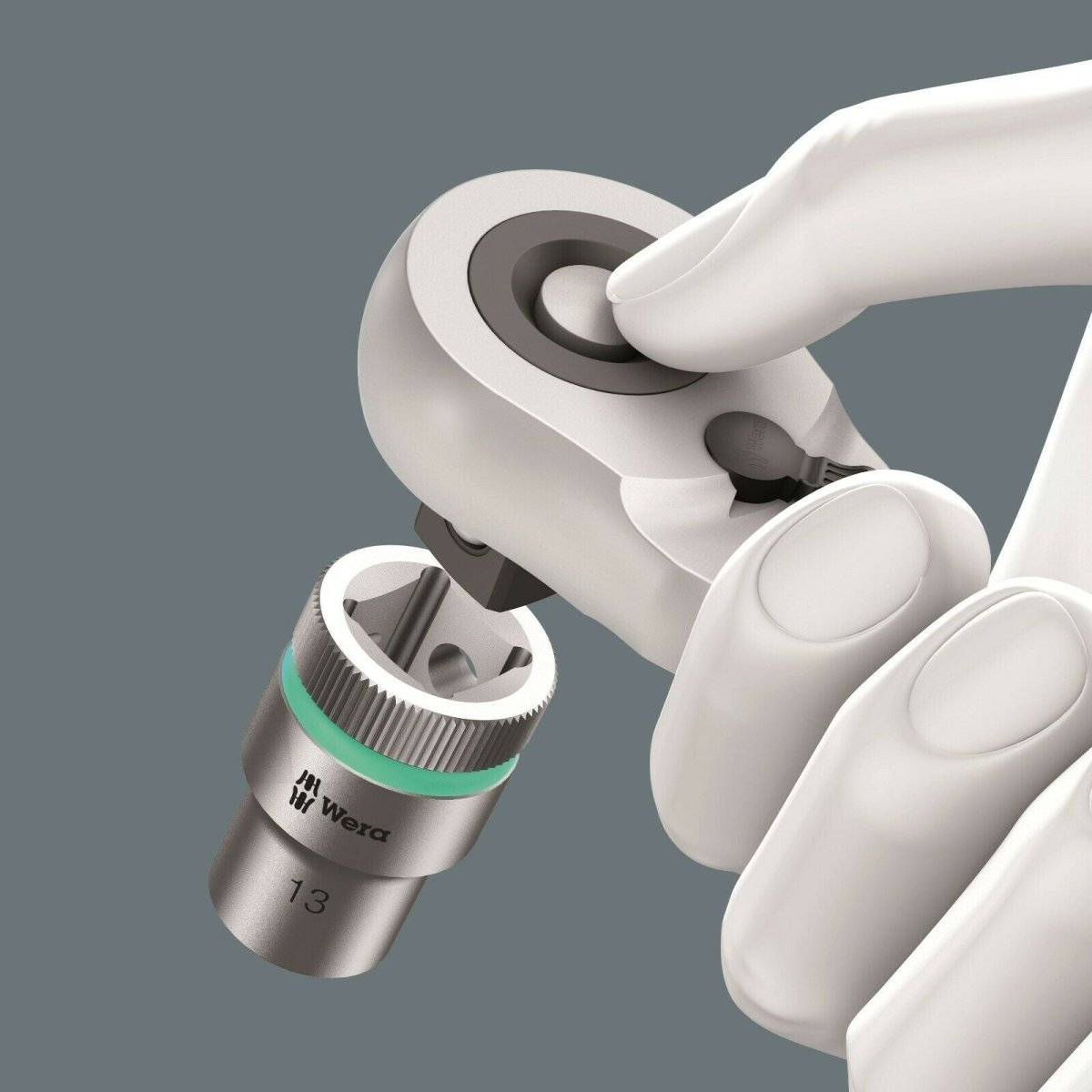 Wera 8006 SC 1 Zyklop Hybrid Ratchet Set 1/2
