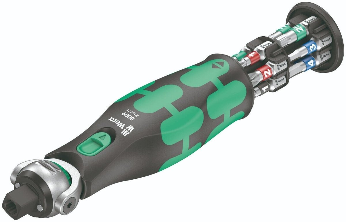 Wera 8009 Zyklop Pocket Set 1 Socket Wrench 3/8