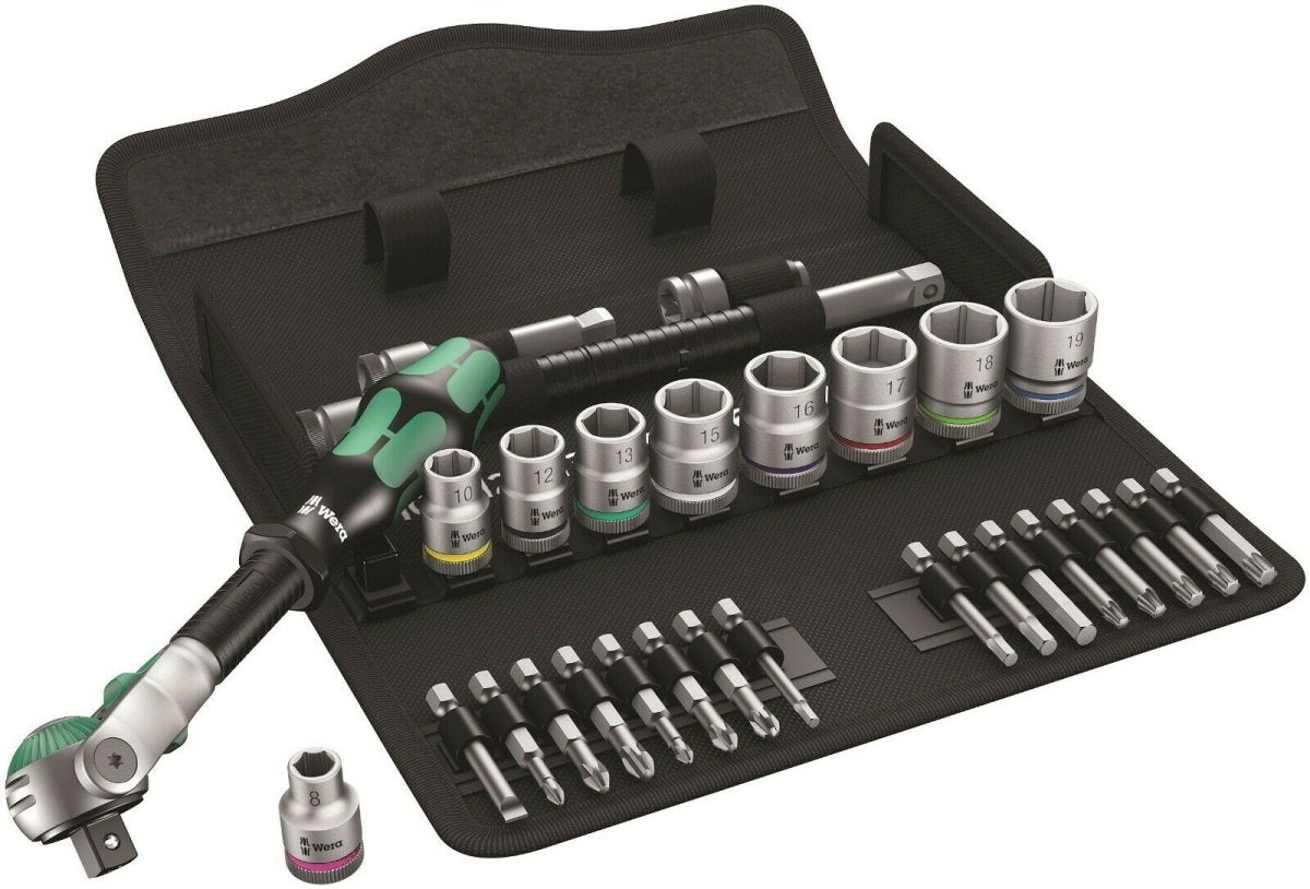 Wera 8100 SB 6 Zyklop Speed Ratchet Set 3/8