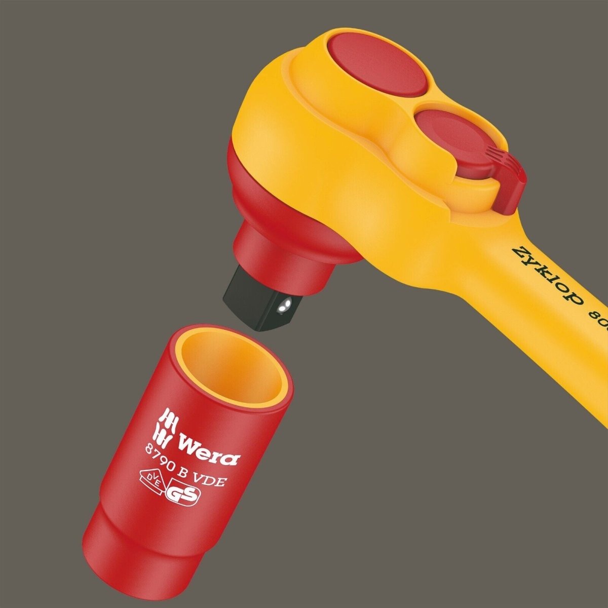 Wera 8100 SB VDE Insulated Socket Wrench Set 3/8