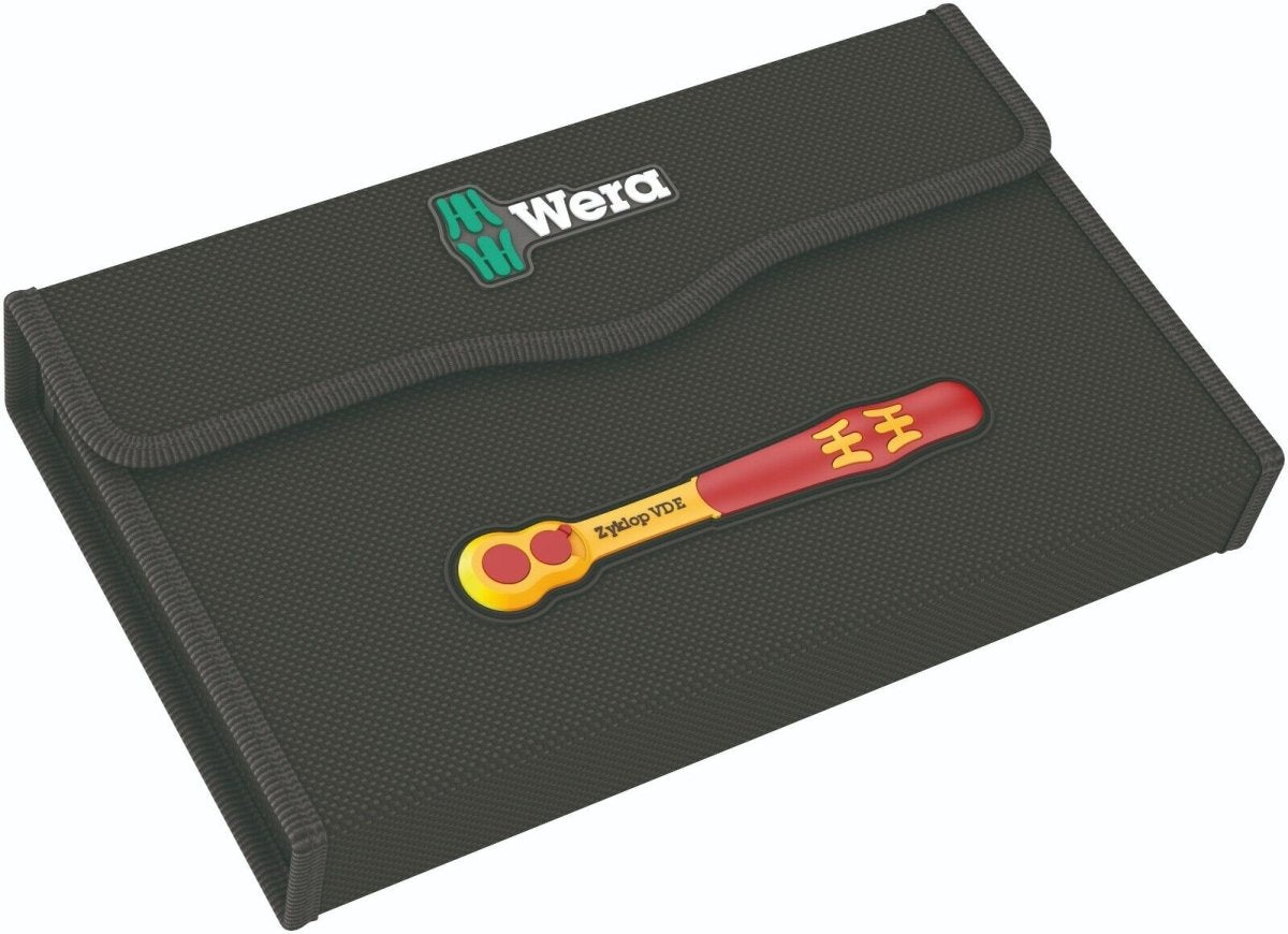 Wera 8100 SB VDE Insulated Socket Wrench Set 3/8