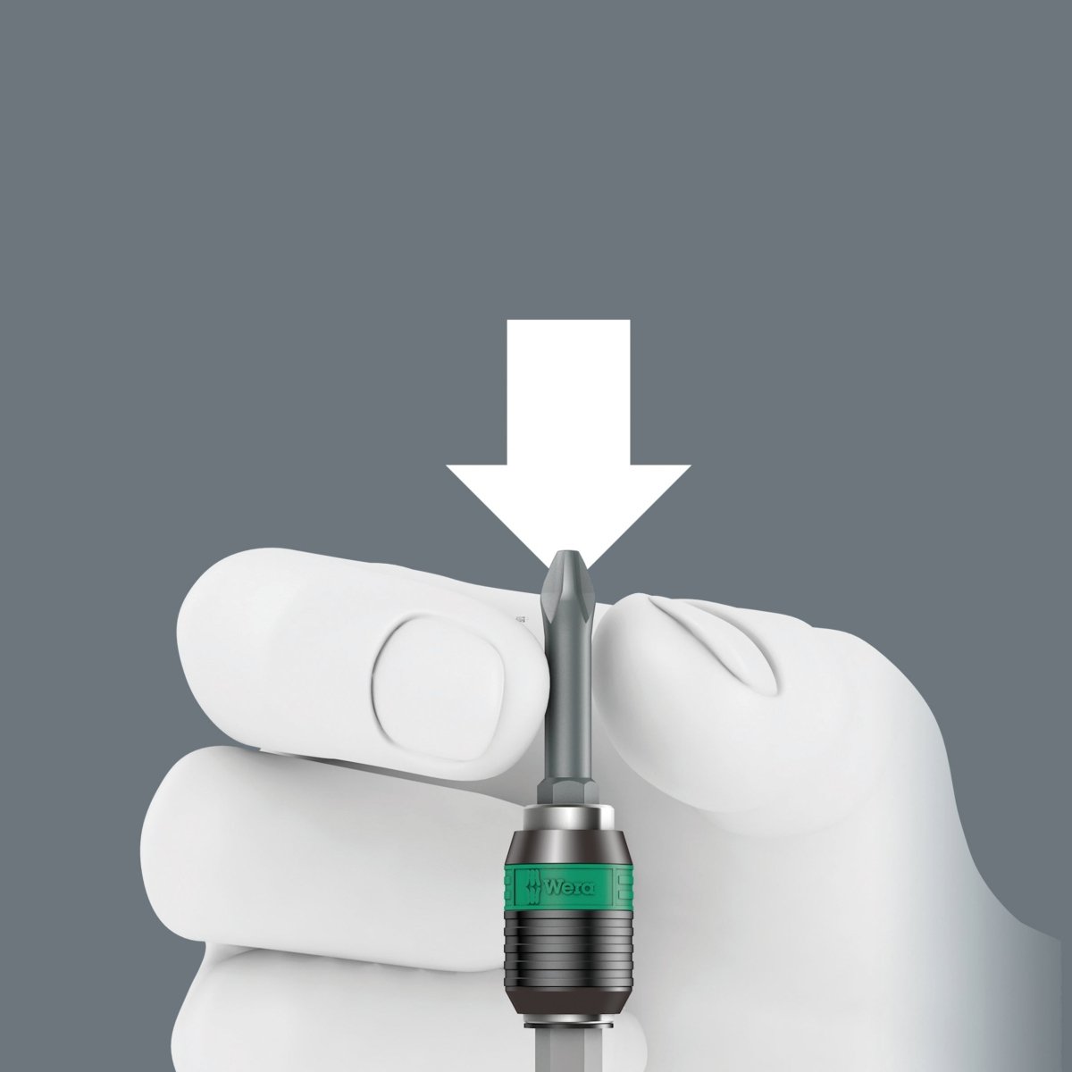 Wera 838 RA-R M Bitholding Ratcheting Screwdriver 1/4