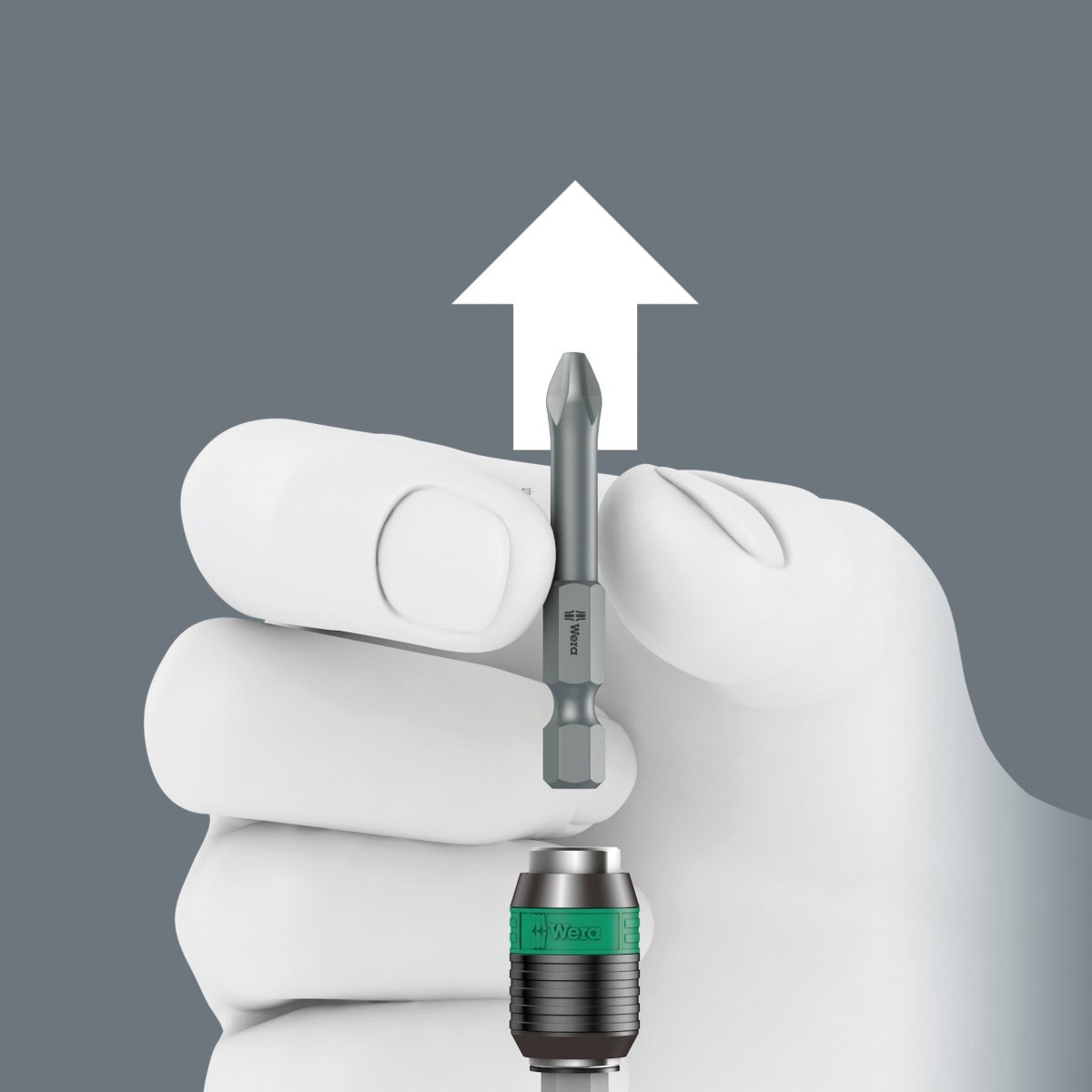 Wera 838 RA-R M Bitholding Ratcheting Screwdriver 1/4