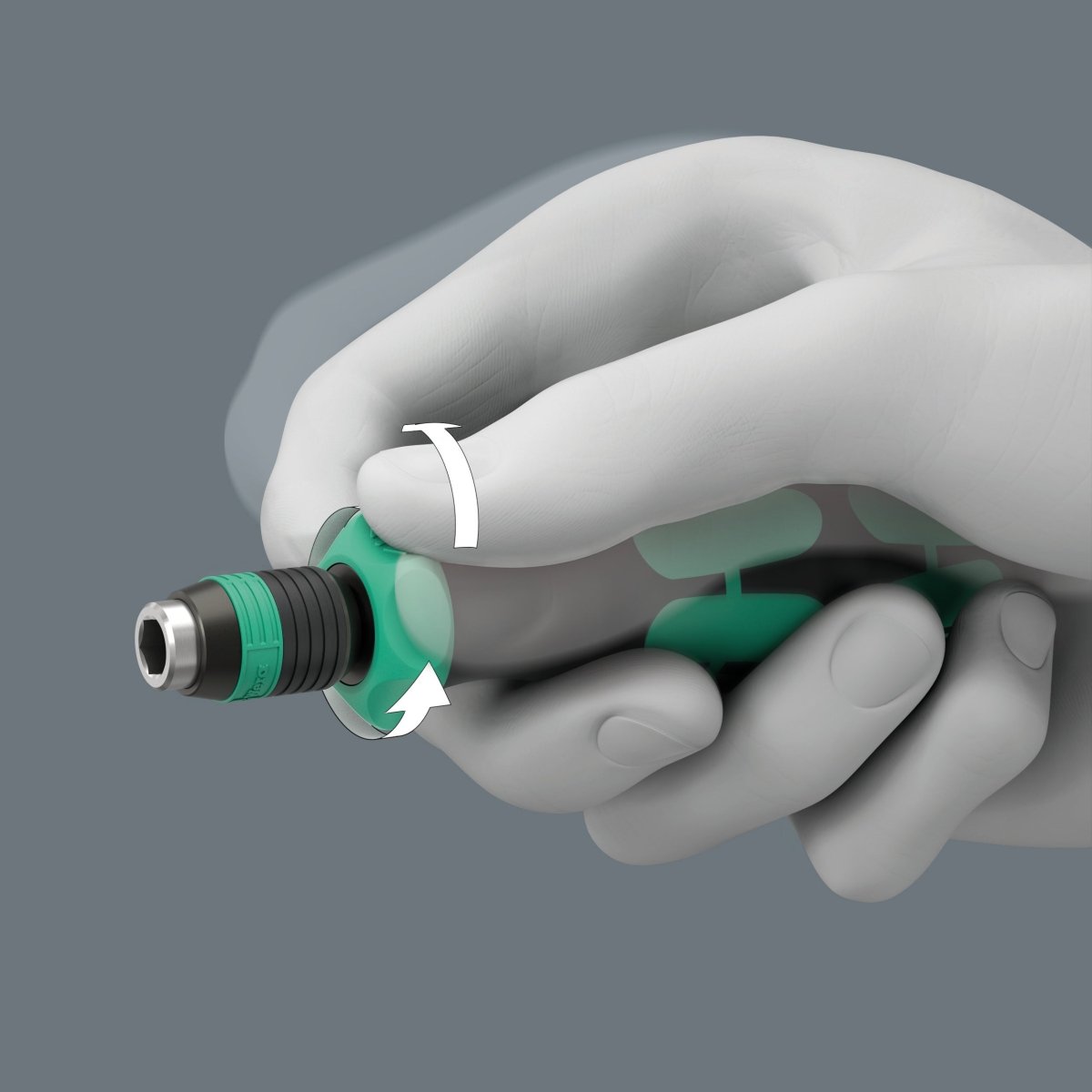Wera 838 RA-R M Bitholding Ratcheting Screwdriver 1/4