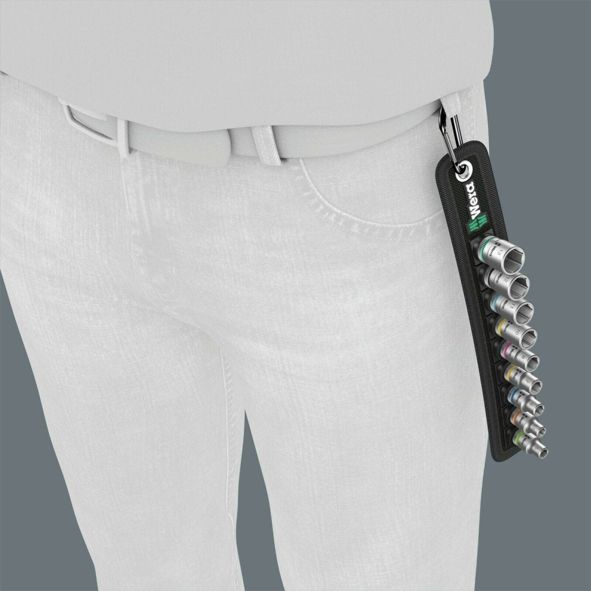 Wera 8790 HMA Belt 4 Zyklop Socket Belt Set 1/4