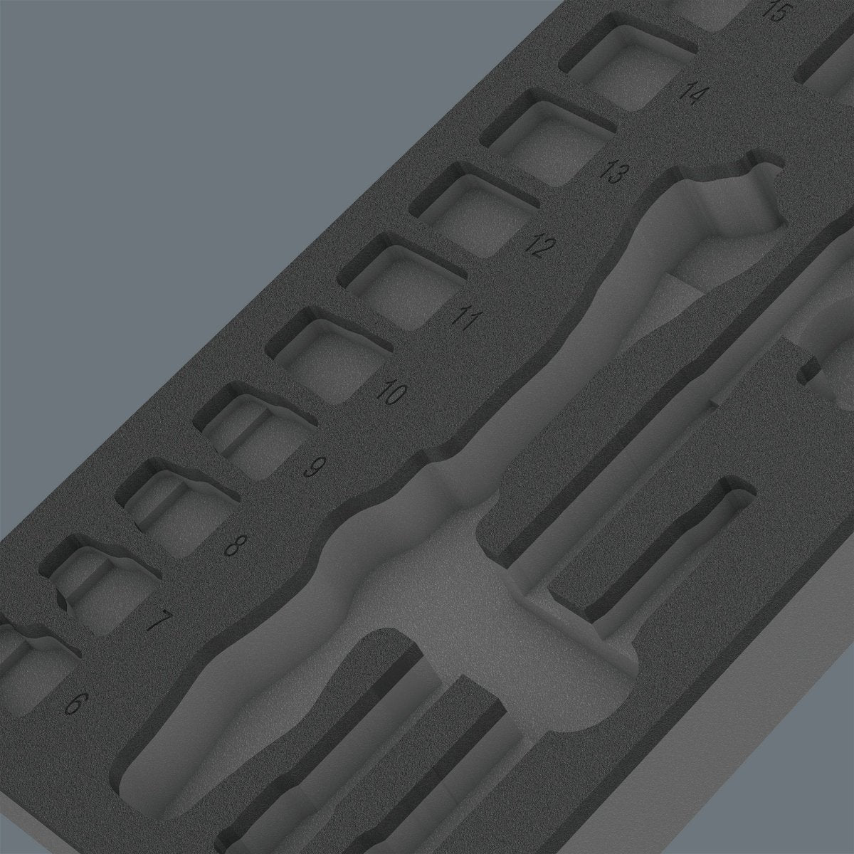 Wera 9821 Foam Insert 8000 B Zyklop 3/8