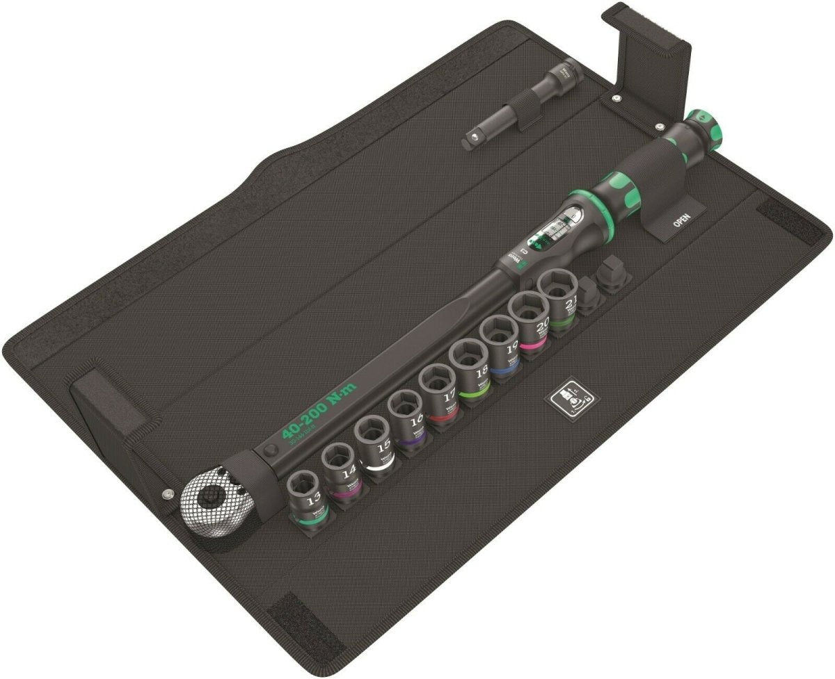 Wera C3 Click-Torque Wrench Set 2 For Cement Screws 1/2