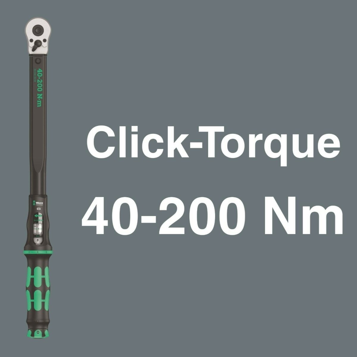 Wera C3 Click-Torque Wrench Set 2 For Cement Screws 1/2