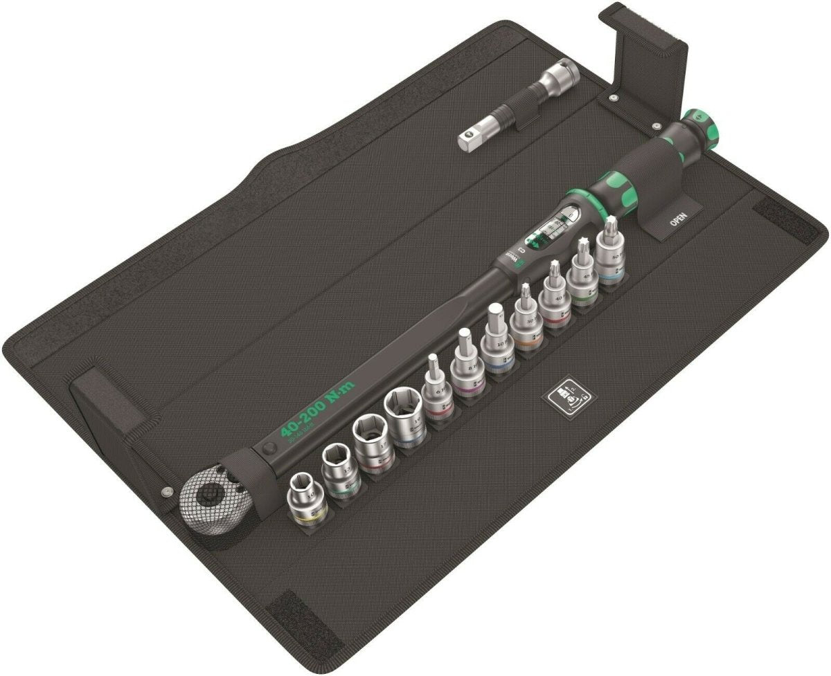 Wera C3 Click-Torque Wrench Set 40 - 200 Nm 1/2