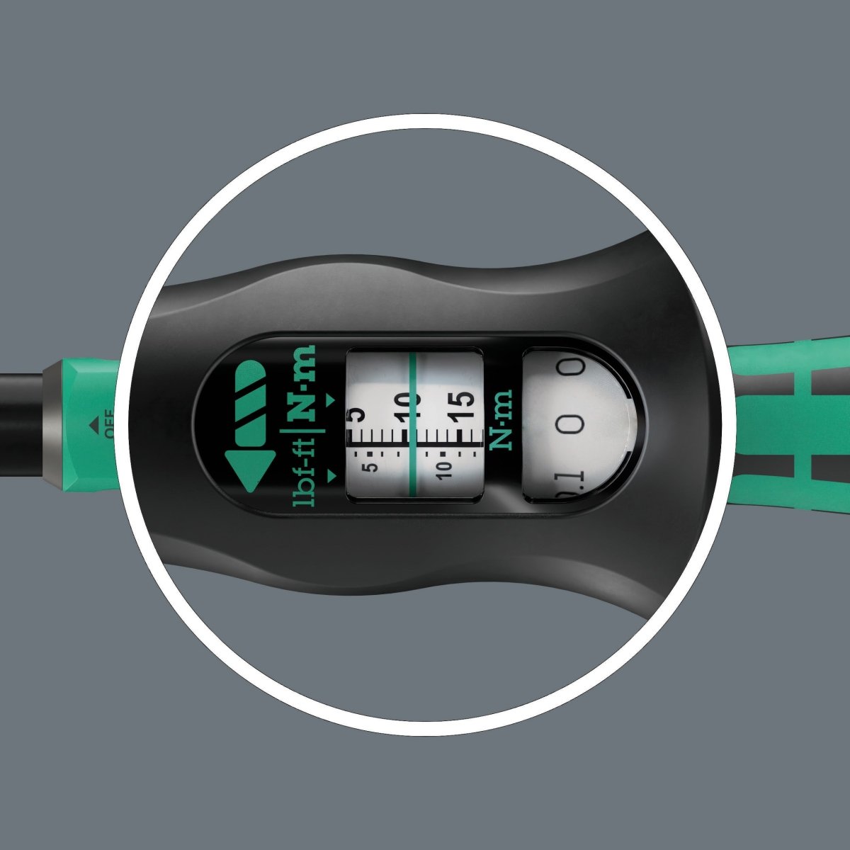 Wera Click-Torque Lock A 6 Torque Wrench 2.5 -25 Nm 1/4