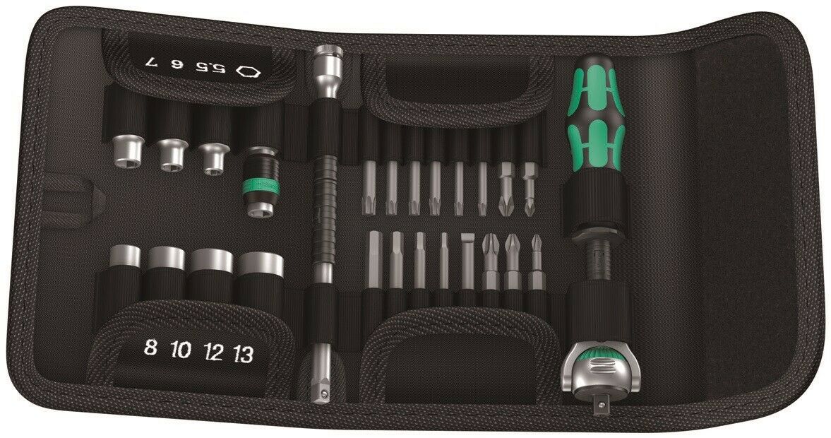 Wera Kraftform Kompakt Zyklop Speed Ratchet Set 1/4