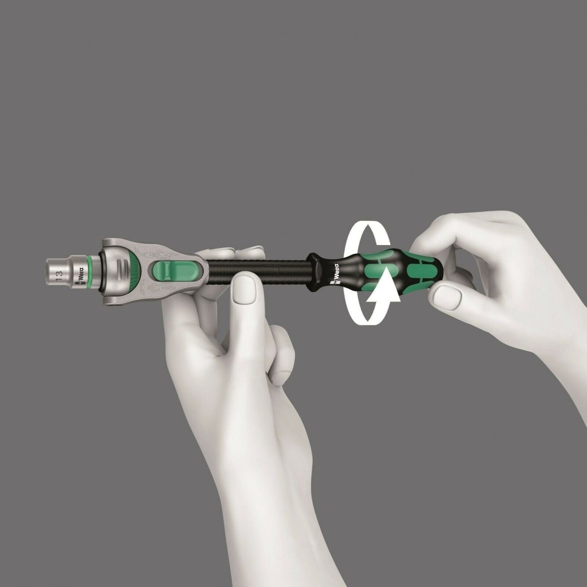 Wera Kraftform Kompakt Zyklop Speed Ratchet Set 1/4