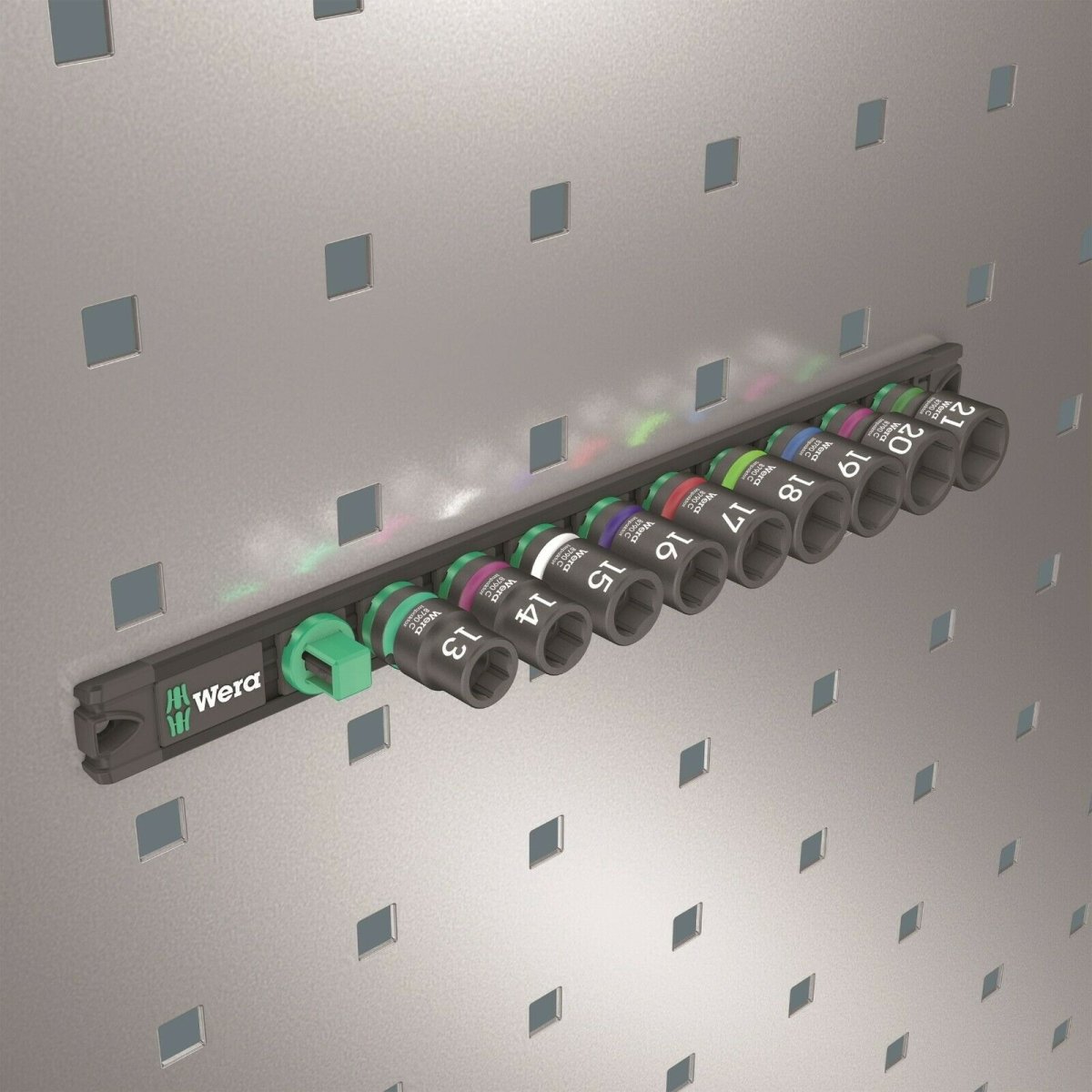 Wera Magnetic Socket Rail C Impaktor 1 Set 1/2