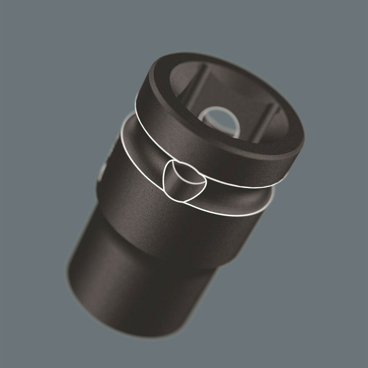 Wera Magnetic Socket Rail C Impaktor 1 Set 1/2