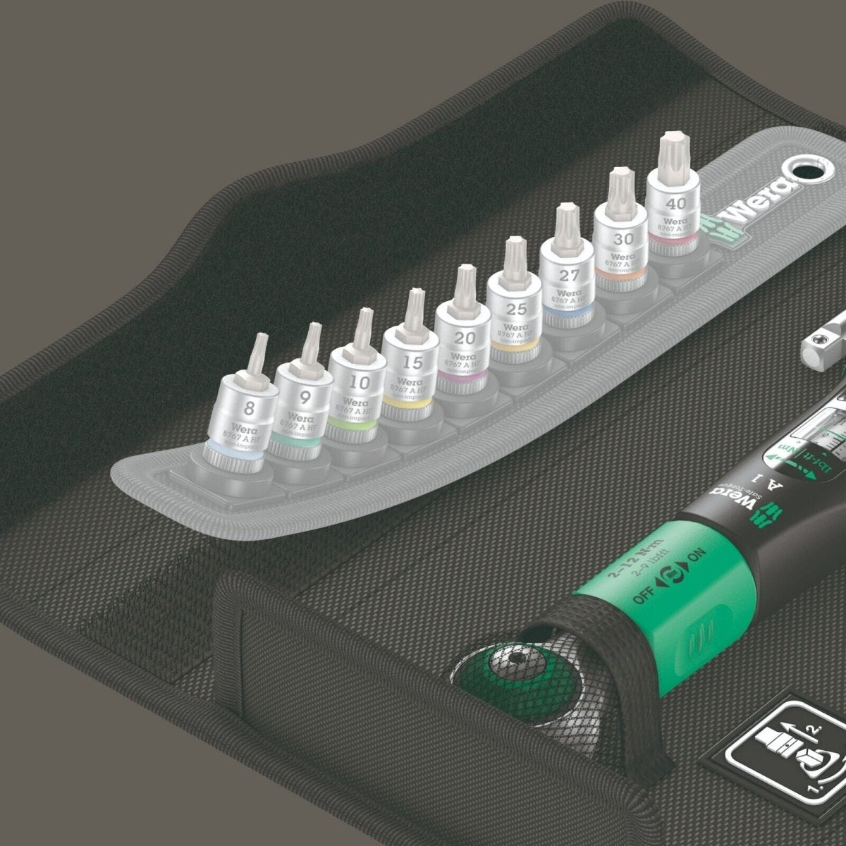 Wera Safe Torque A 1 Set 1 Wrench Set 2-12 Nm 1/4