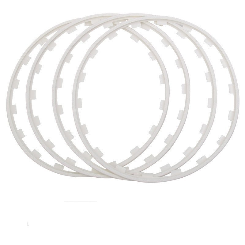 DuPont Nylon Wheel Rim Protectors for Tesla | 4-Piece Set | 5 Colors | Curb Rash Guard | Impact Resistant