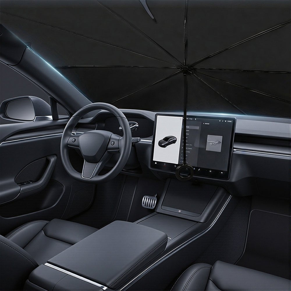 Windshield Sun Shade Umbrella for Tesla Model 3/Y/S/X