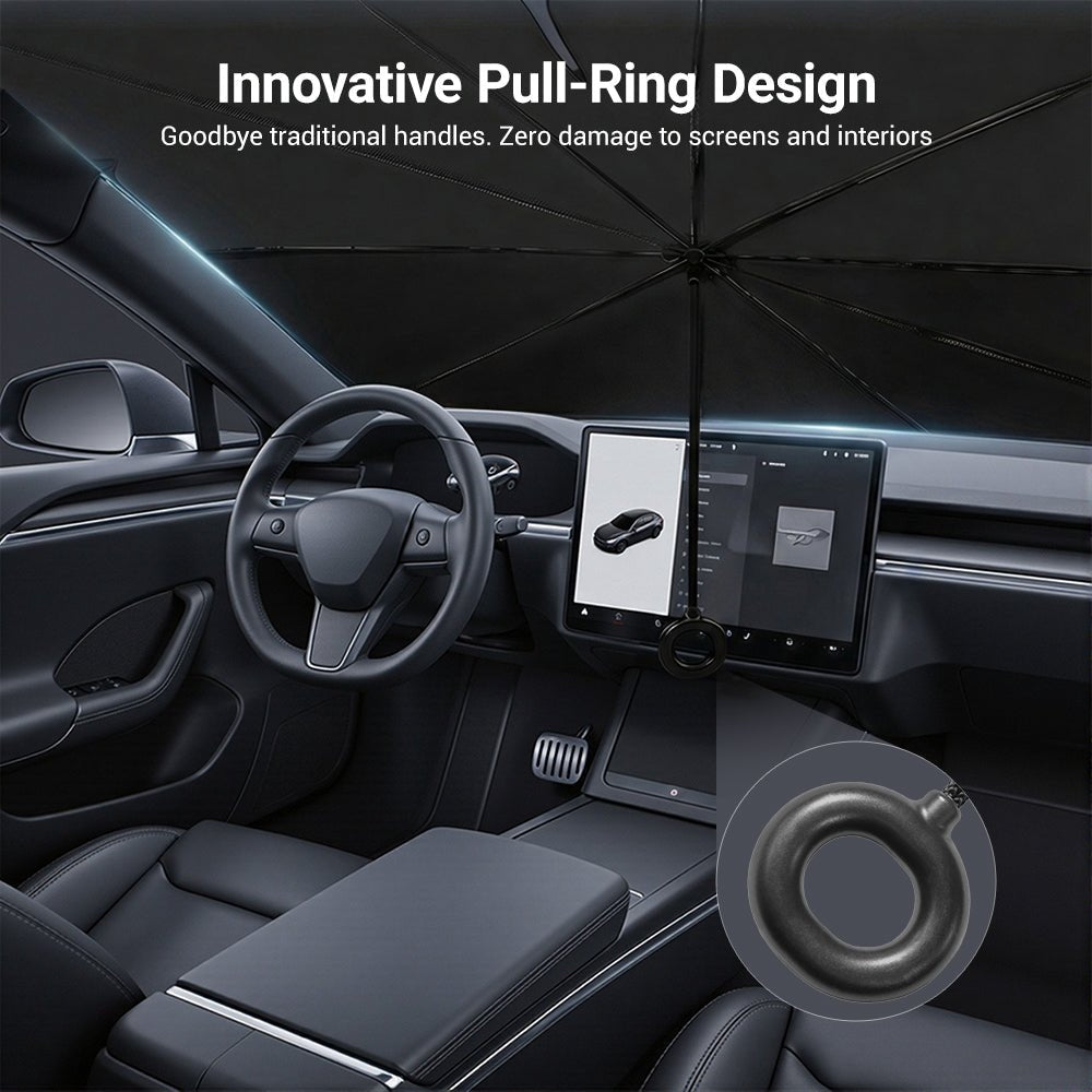 Windshield Sun Shade Umbrella for Tesla Model 3/Y/S/X