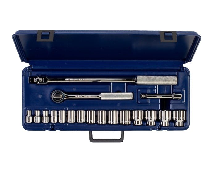 Wright Tool 6 Point Standard Length Blow Mold Socket Set 1/2