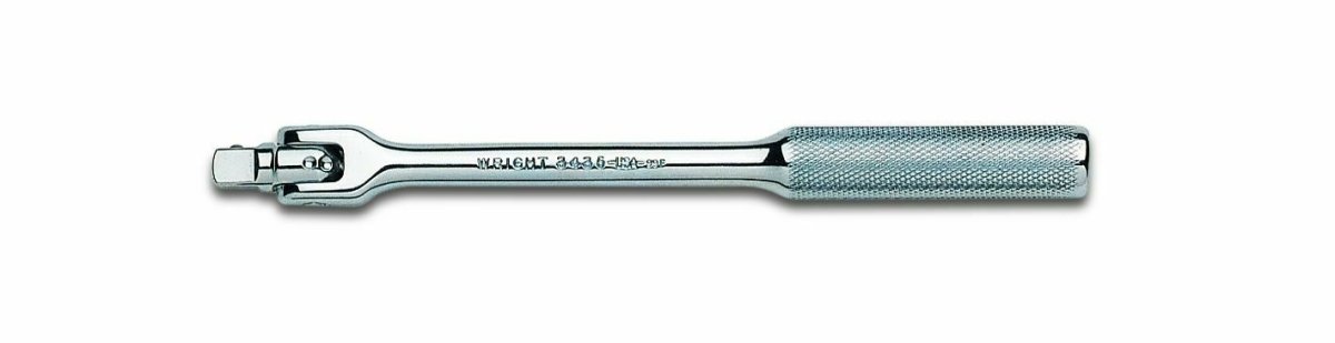 Wright Tool Knurled Grip Flex Handle Socket Wrench 3/8