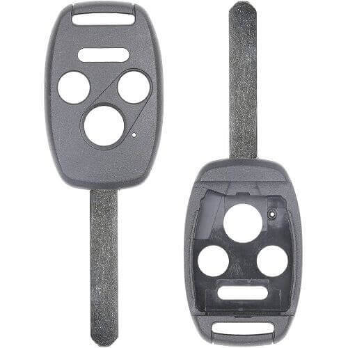 HONDA 4-Button Remote Head Key Indestructible Durable Shell Replacement with Uncut blank key. (key2u)