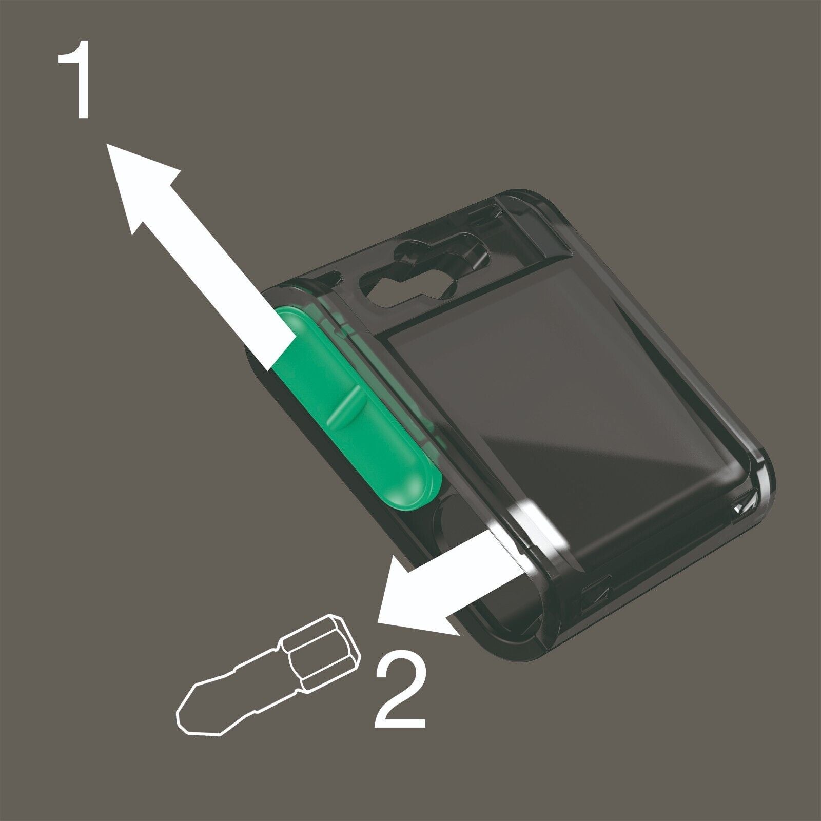 Wera Bit-Box 20 TORX® HF Bits HF TX 20 x 25mm 20 Pieces 05057777001