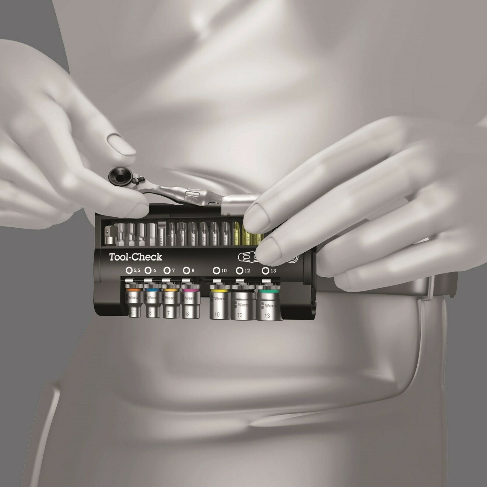 Wera Tool-Check Automotive 1 Socket Set Metric 38 Piece 05200995001