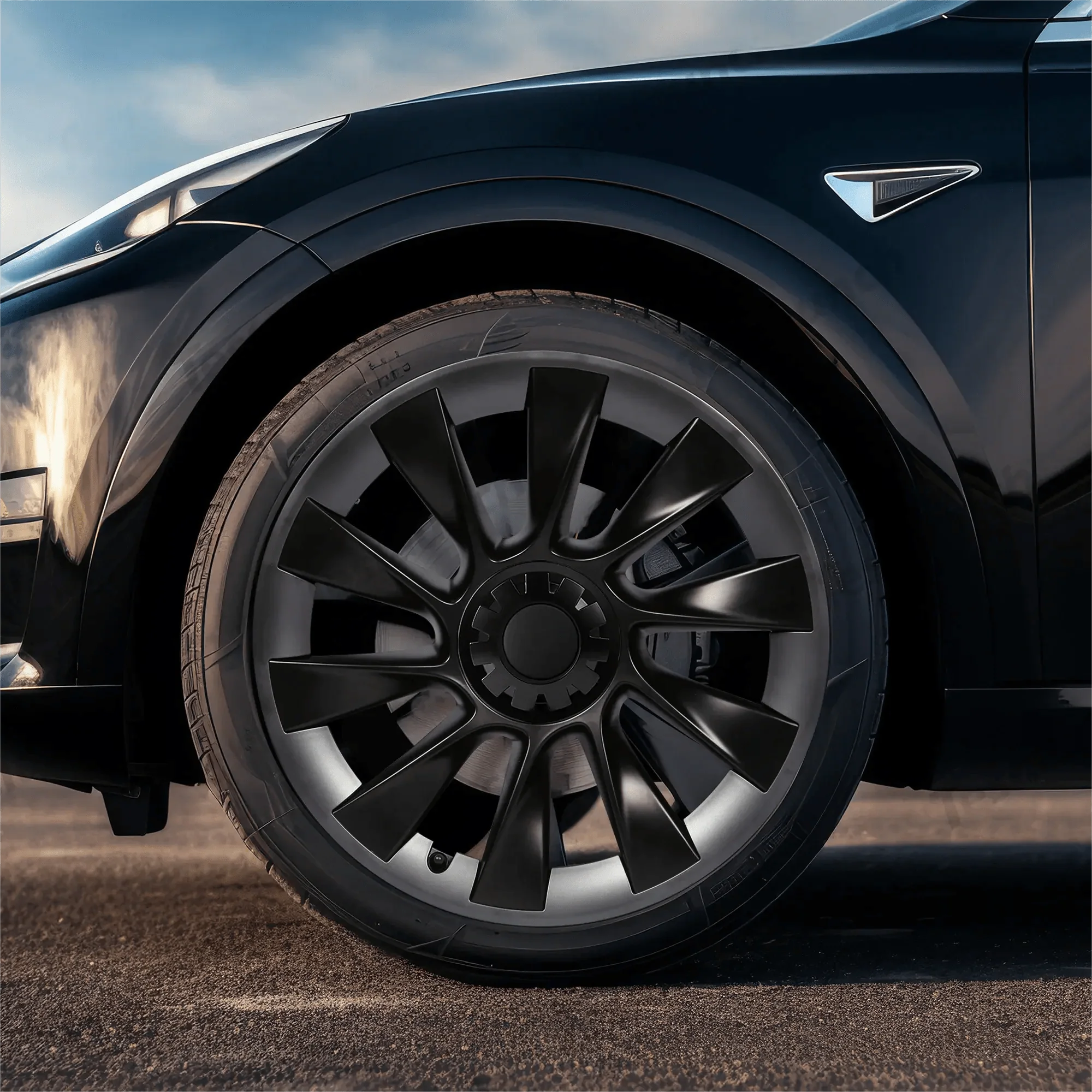 Split Hub Center Cap Covers for Model Y 20